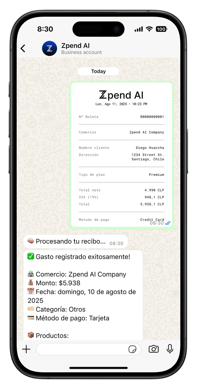 Zpend AI - Slide 1
